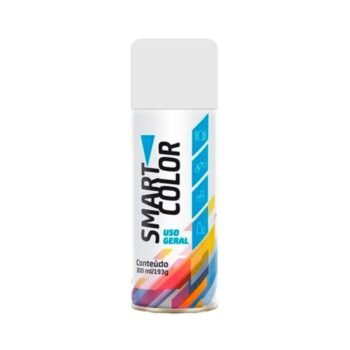 26115 TINTA SPRAY BRANCO BRILHANTE SMART COLOR USO GERAL